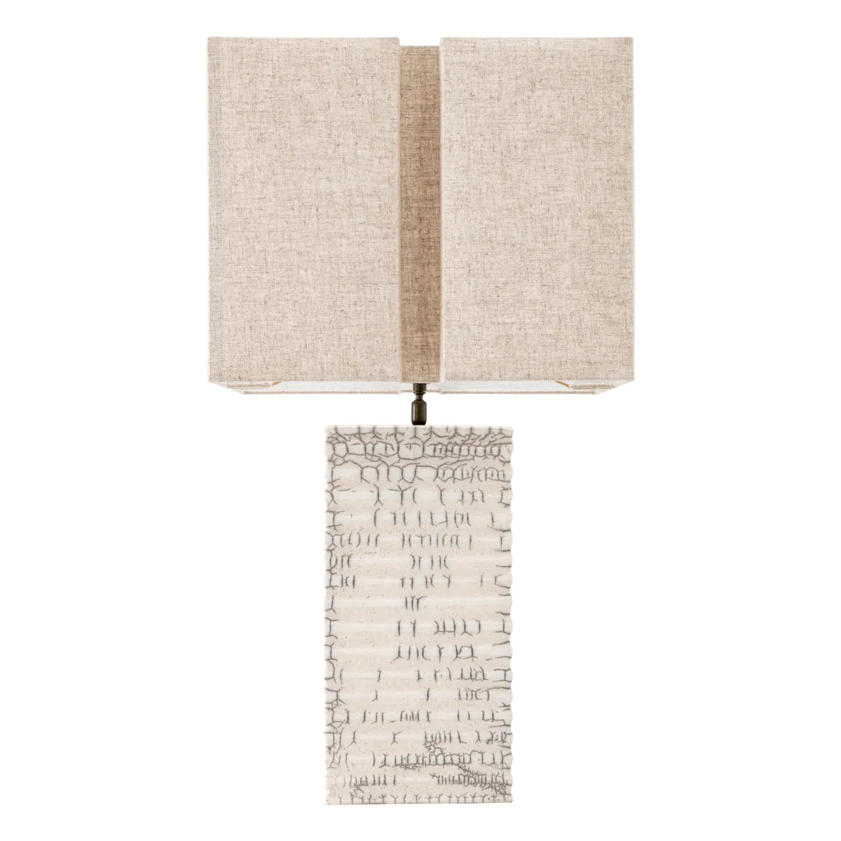 Eichholtz Table lamp Division white ceramic