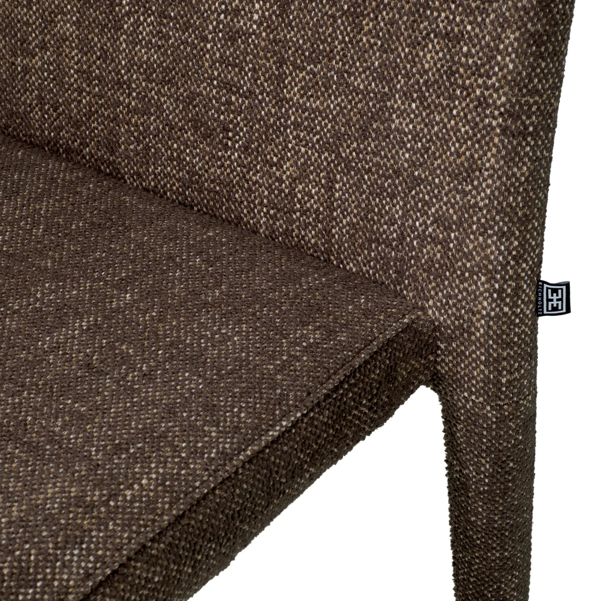 Chaise de salle à manger Eichholtz Leiza lot de 2 brun