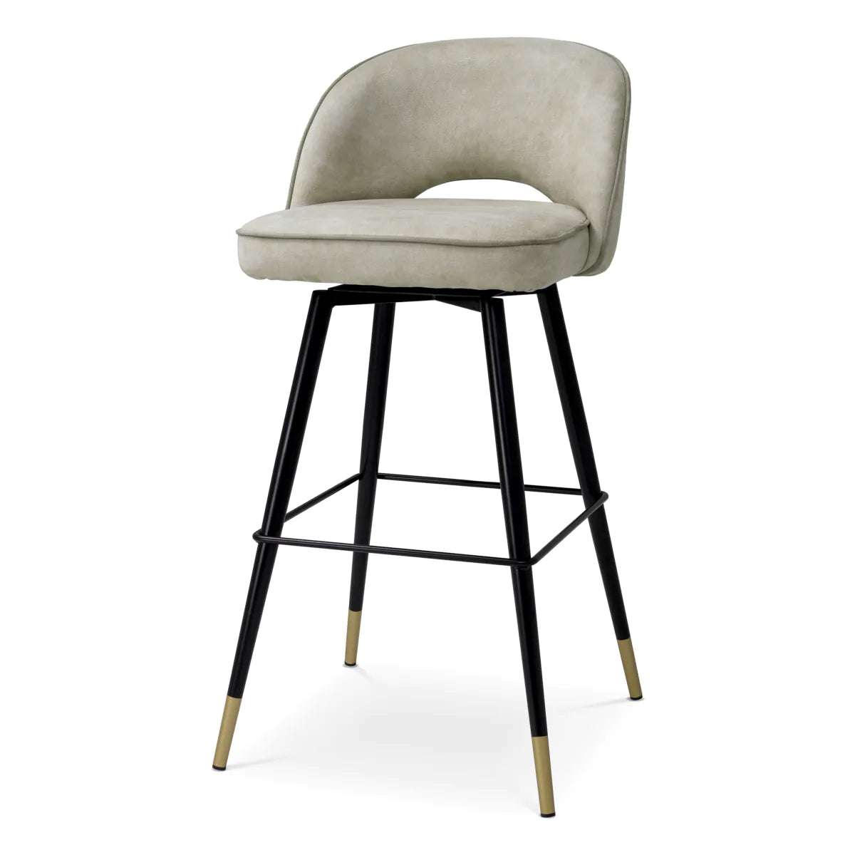 Eichholtz Bar stool Cliff Mayer silver