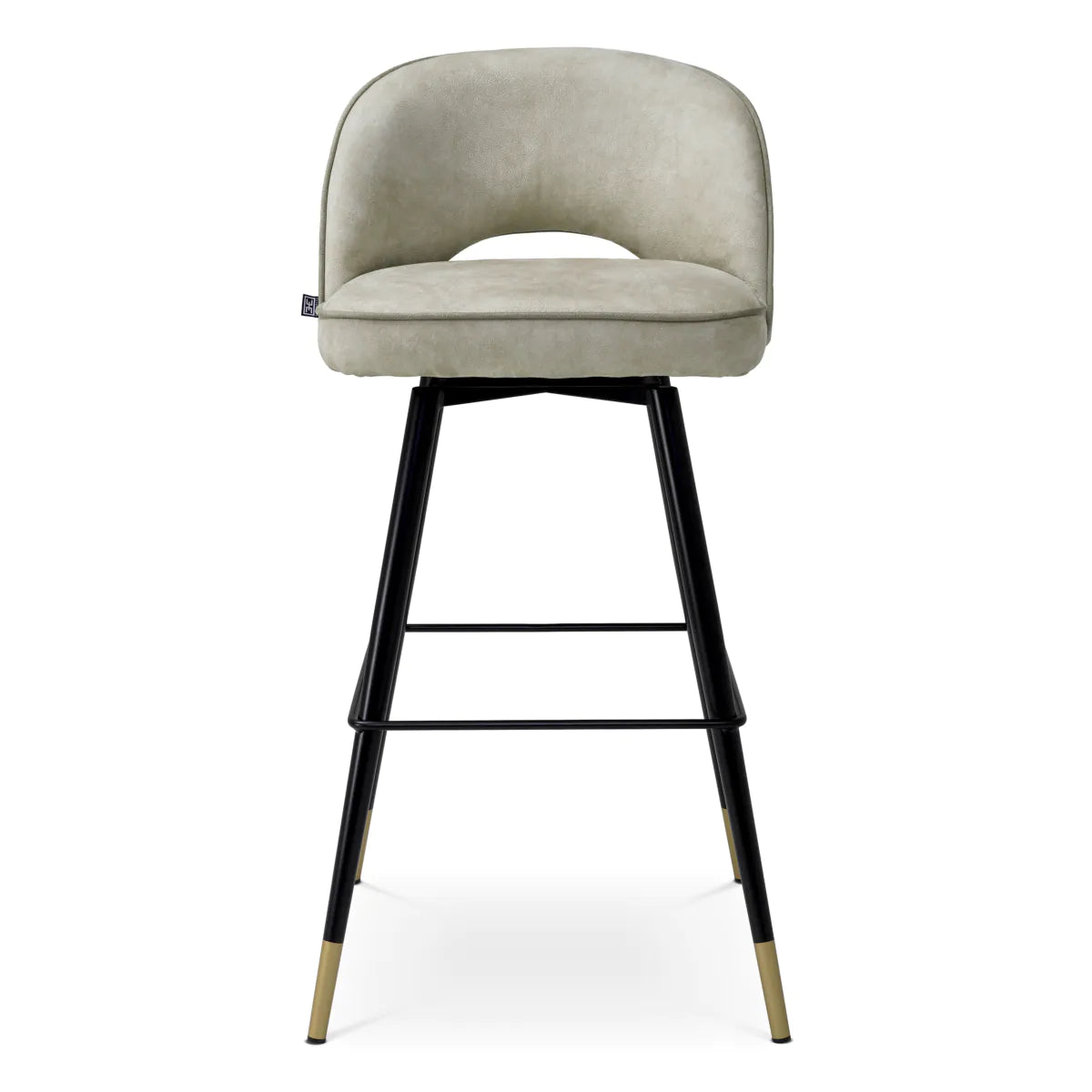 Eichholtz Bar stool Cliff Mayer silver