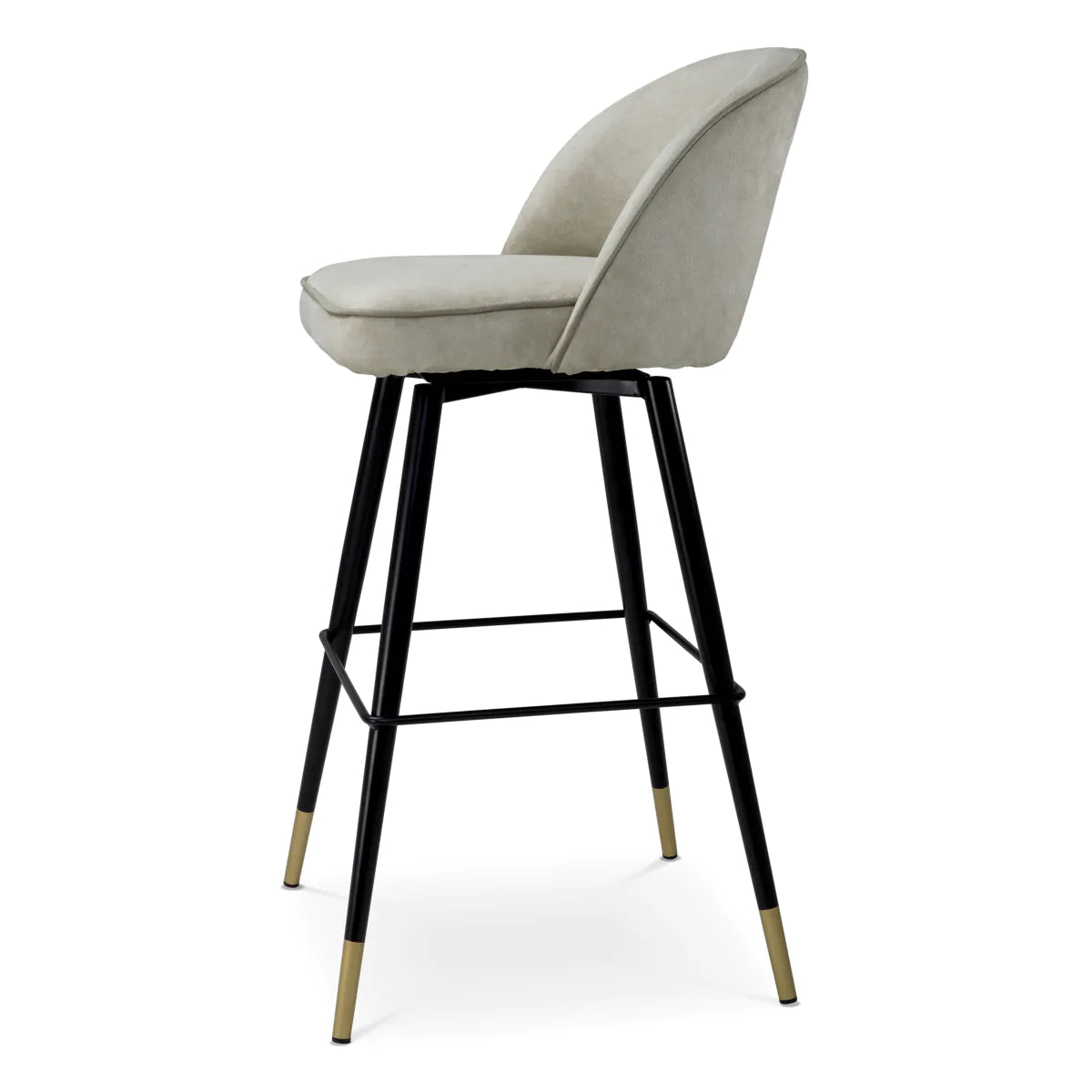 Eichholtz Bar stool Cliff Mayer silver