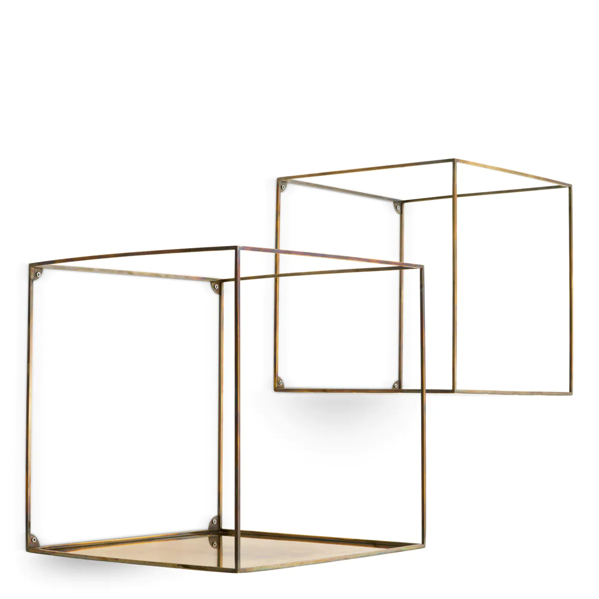 Eichholtz wall rack Deco Square set of 2