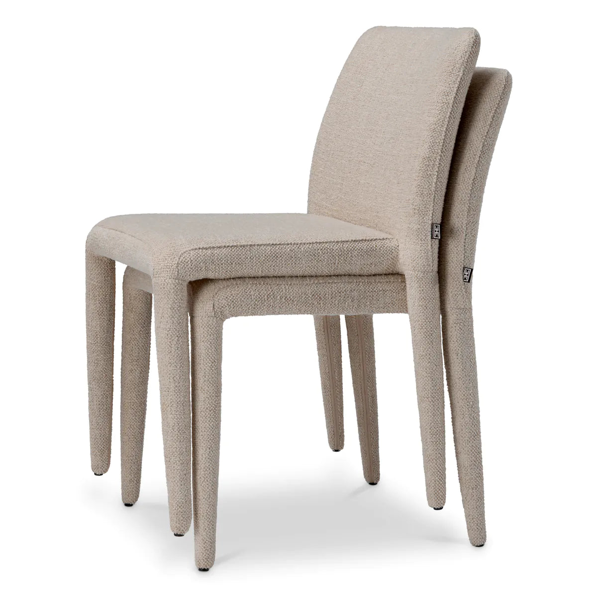 Eichholtz dining chair Leiza set of 2 off-white