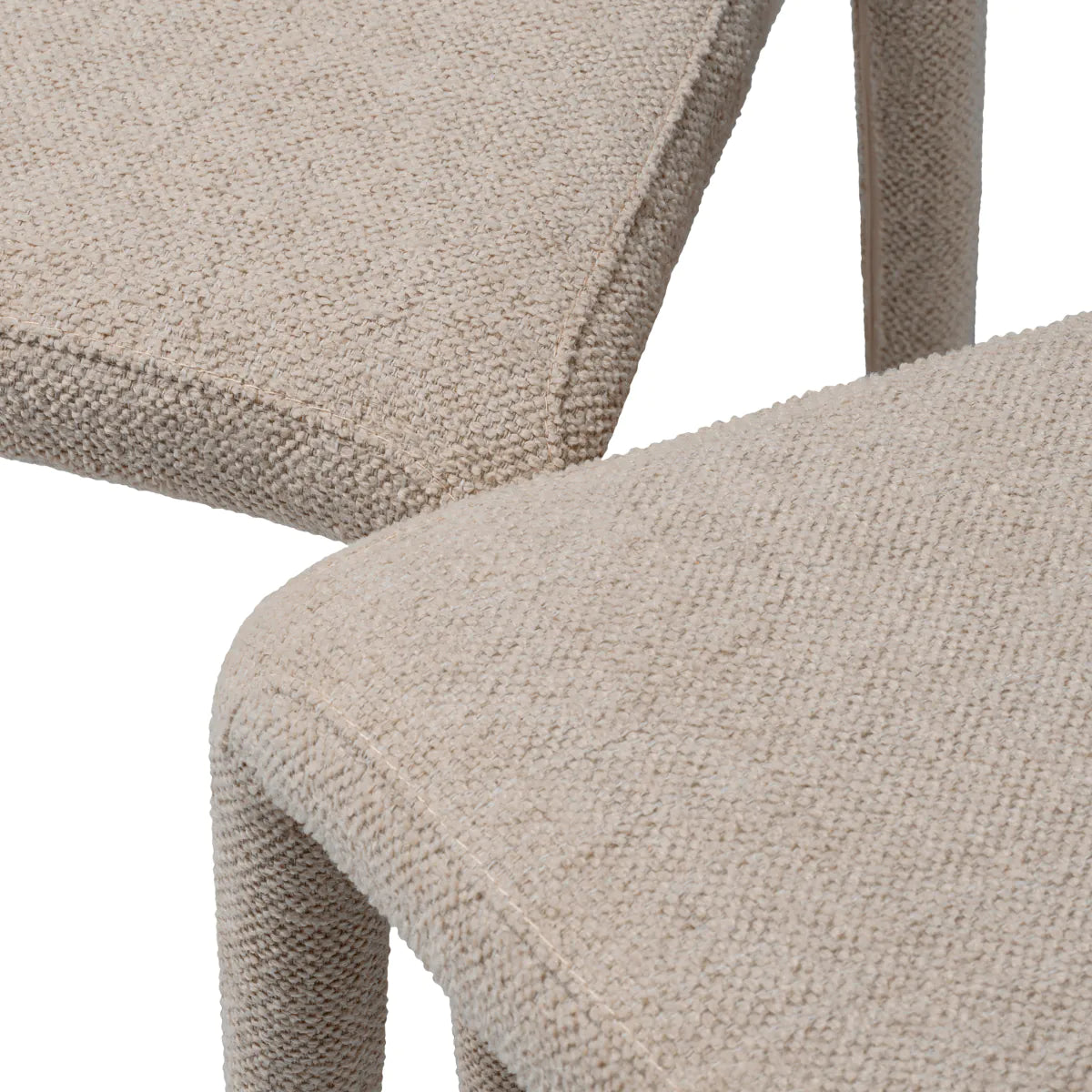 Eichholtz dining chair Leiza set of 2 off-white