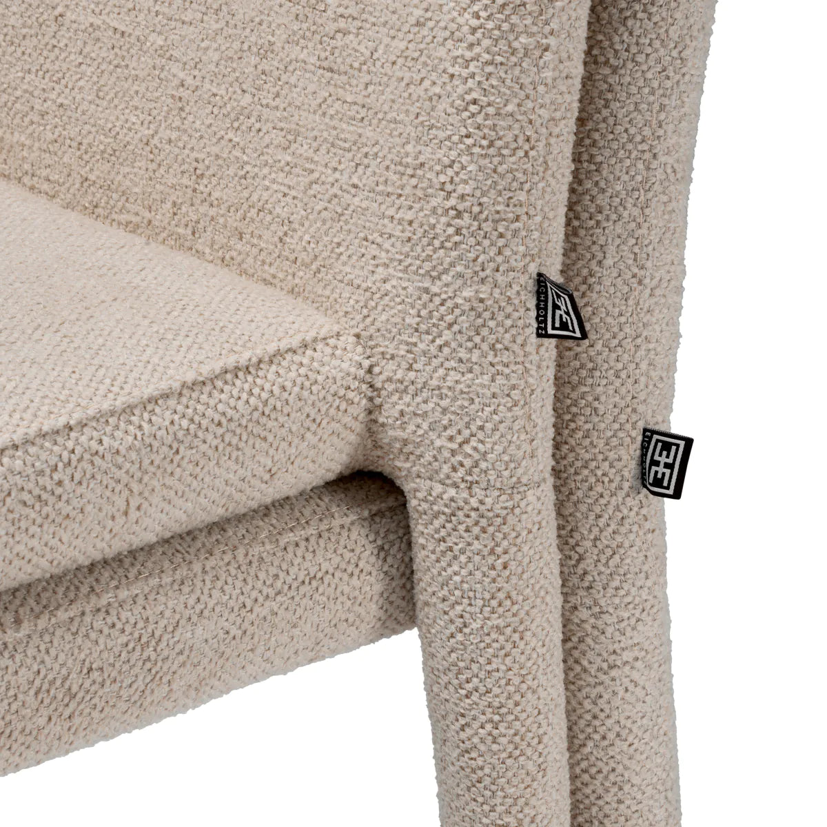 Eichholtz dining chair Leiza set of 2 off-white