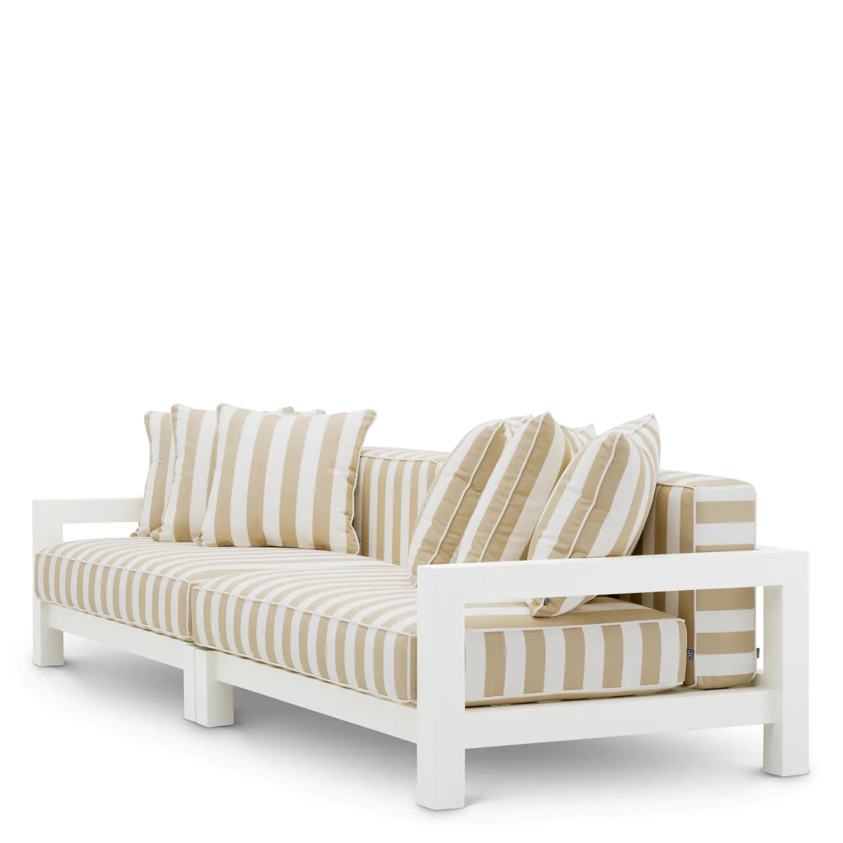 Eichholtz Outdoor-Sofa Cap-Antibes weiß
