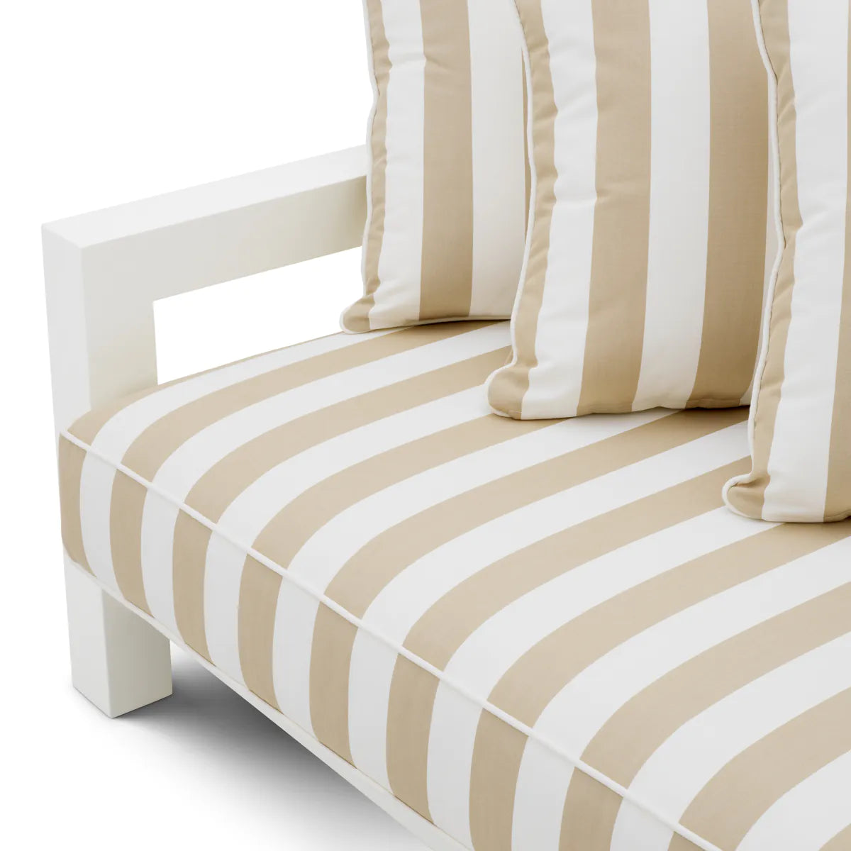 Eichholtz Outdoor-Sofa Cap-Antibes weiß