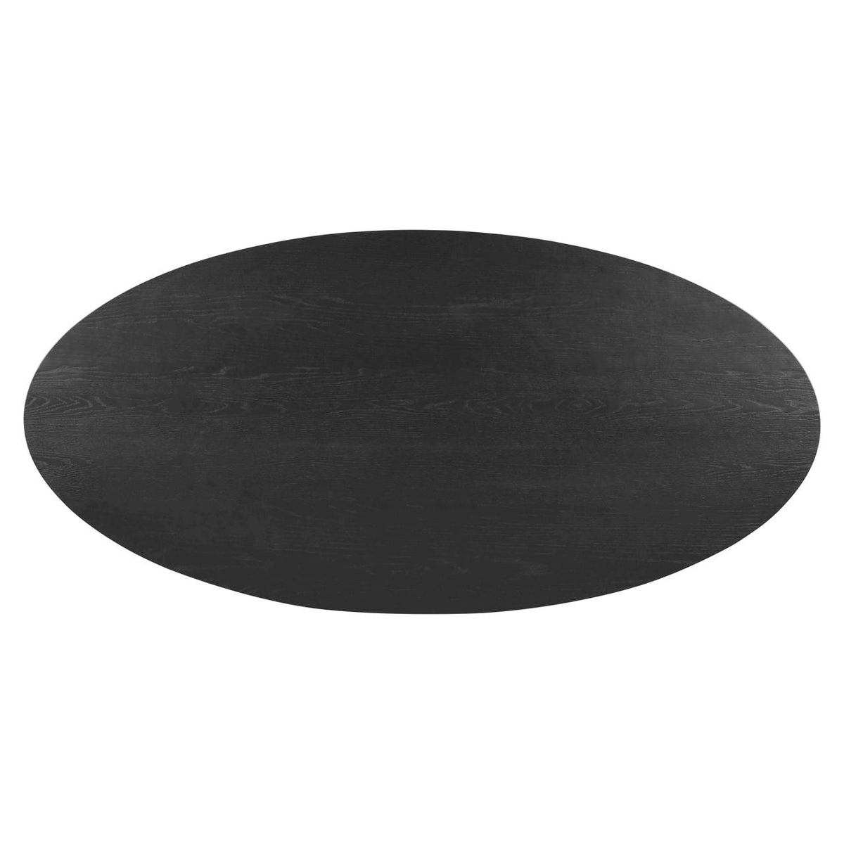 Table de salle à manger Rayford noire ovale 230