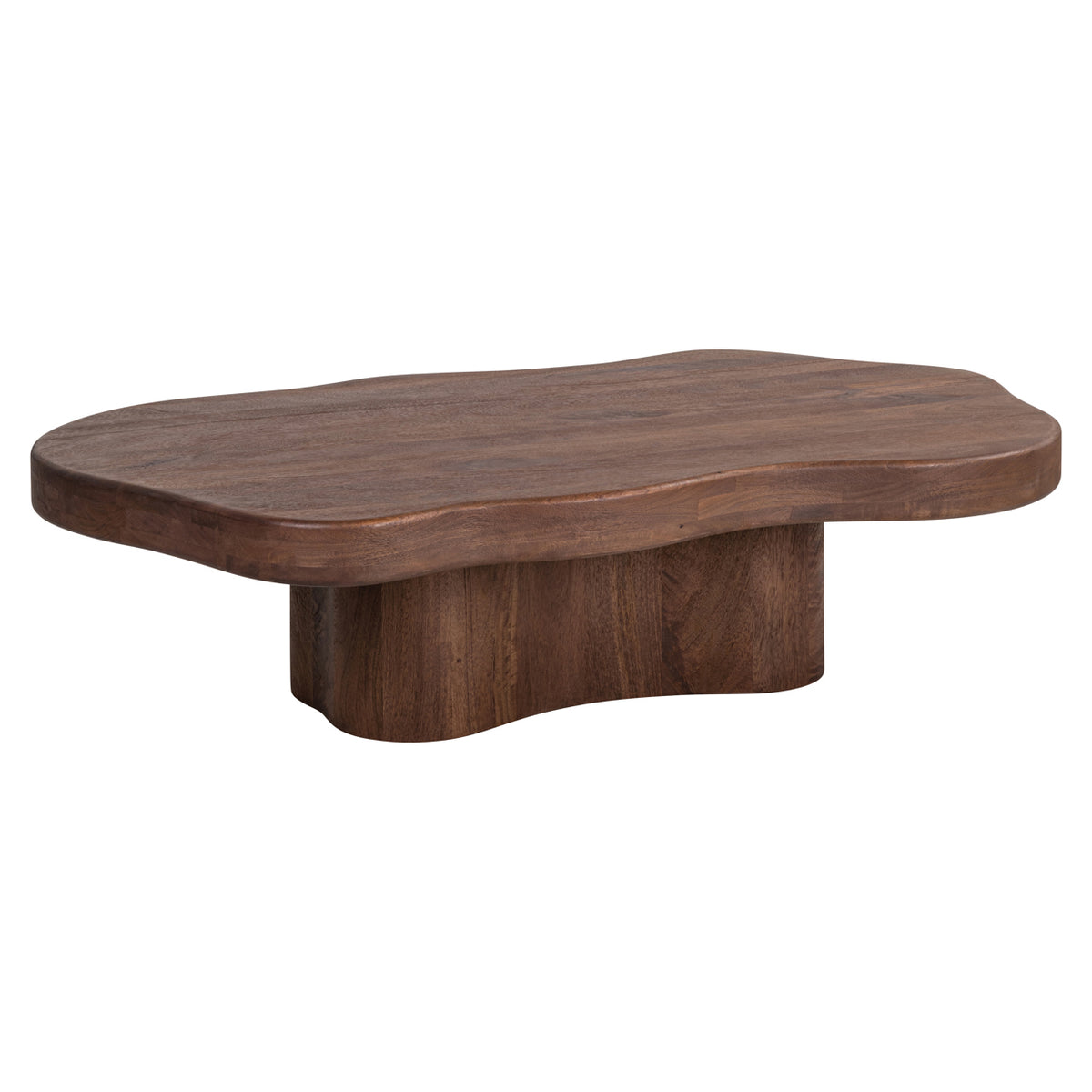 Table basse Sherman brun épicé