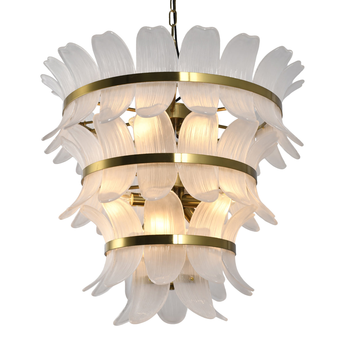 Pendant lamp Ameline antique brass