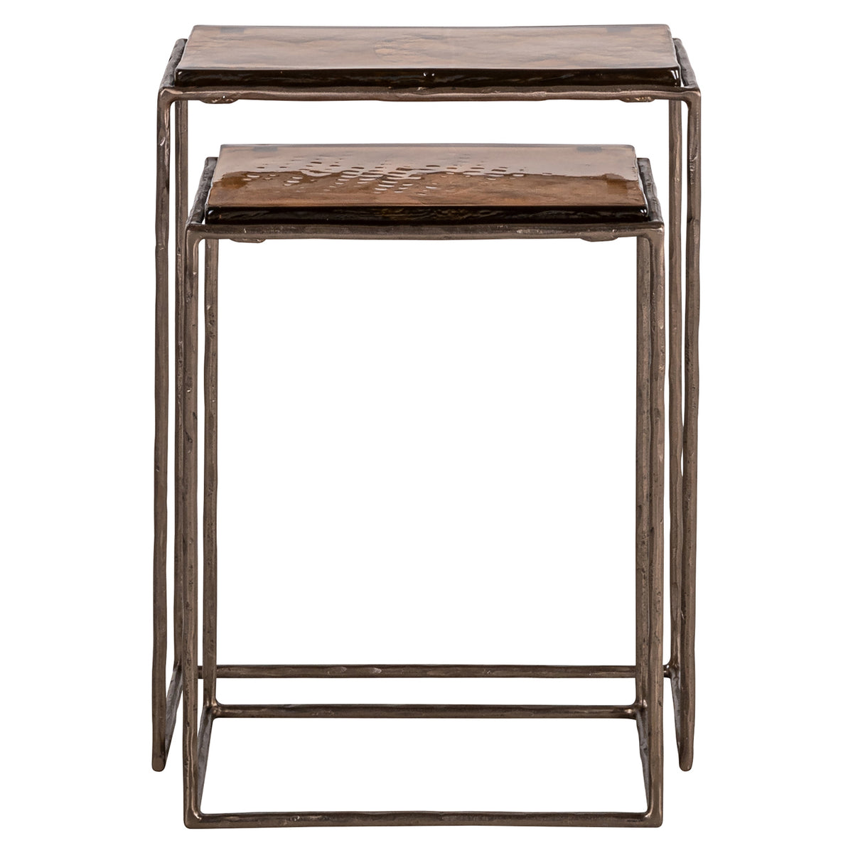 Bijzettafel Villano bronze (Set of 2)