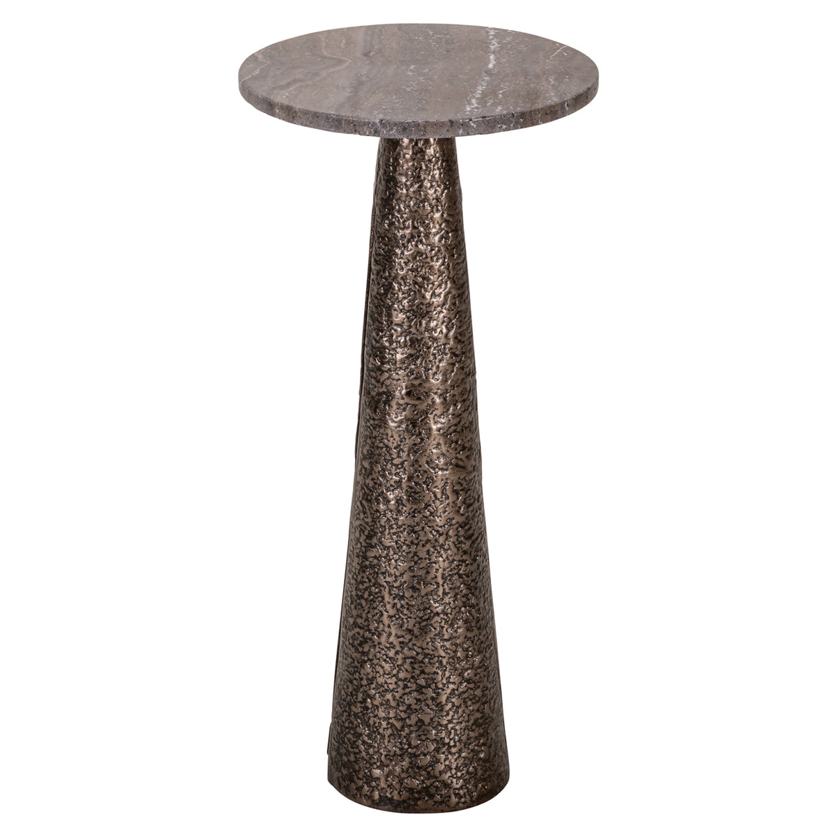 Table d'appoint Eldora bronze 30Ø