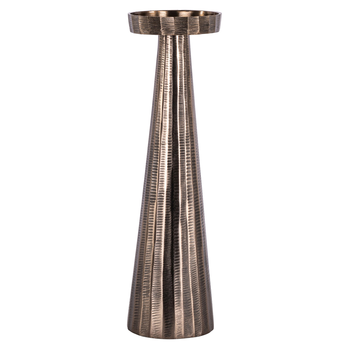 Evola bronze candle holder L
