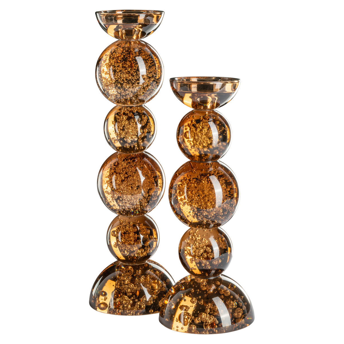 Jolita candlestick brown small