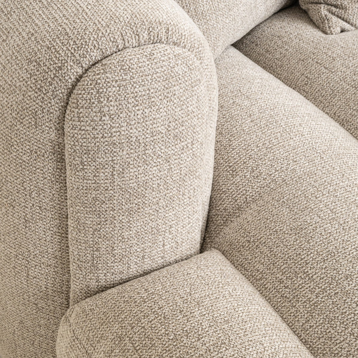 Novaro natural fancy lounge left sofa