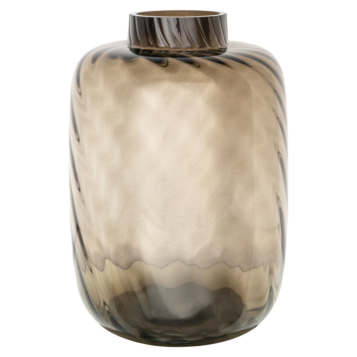 Vase Elora brown groß