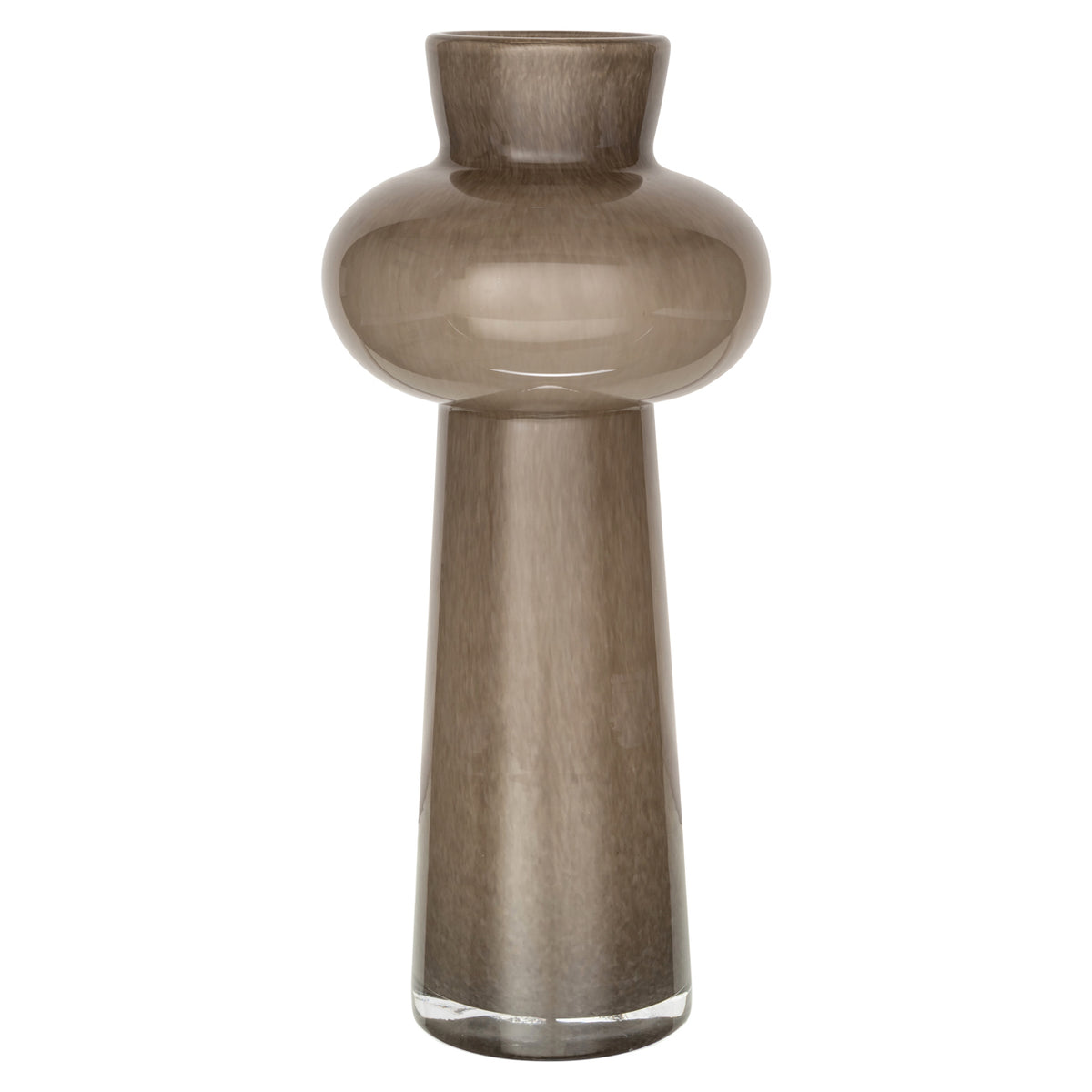 Lunor vase taupe small
