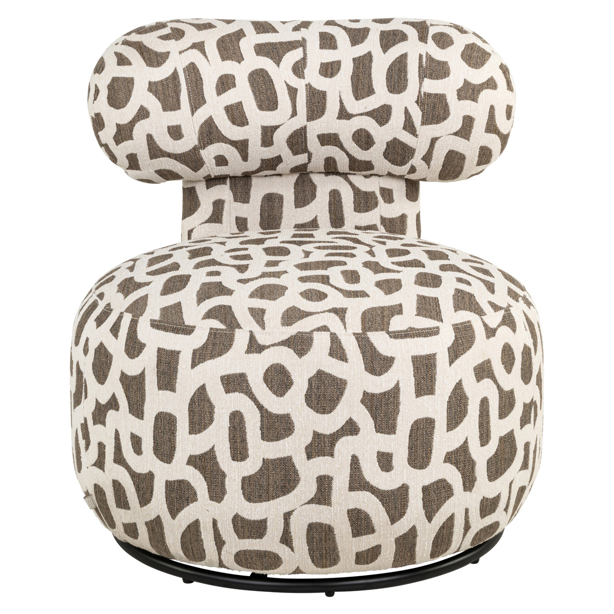 Lounge stoel Kaya weave brown