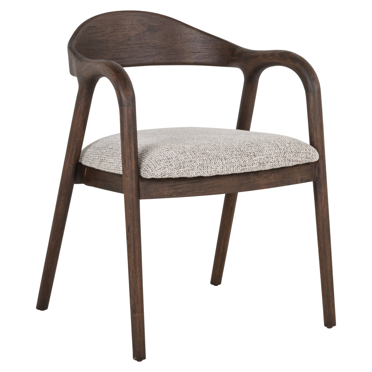 Eetkamerstoel Mihara mocca fancy fire retardant