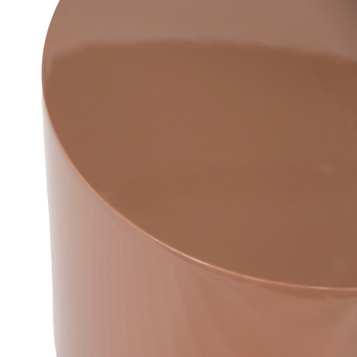 Liza mocha mousse side table