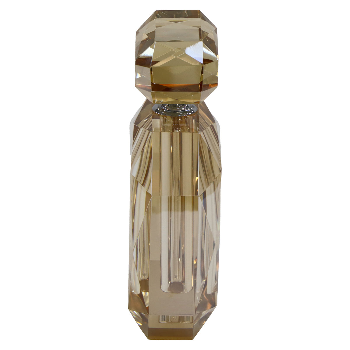 Objet décoratif Khloe flacon de parfum champagne