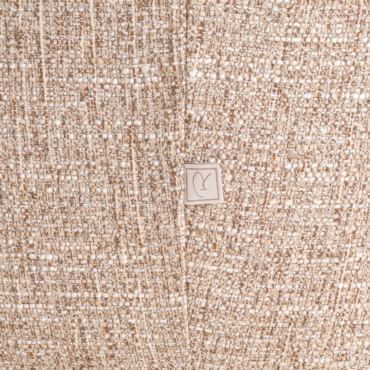 Sofa Luxandra sand tweed fire retardant