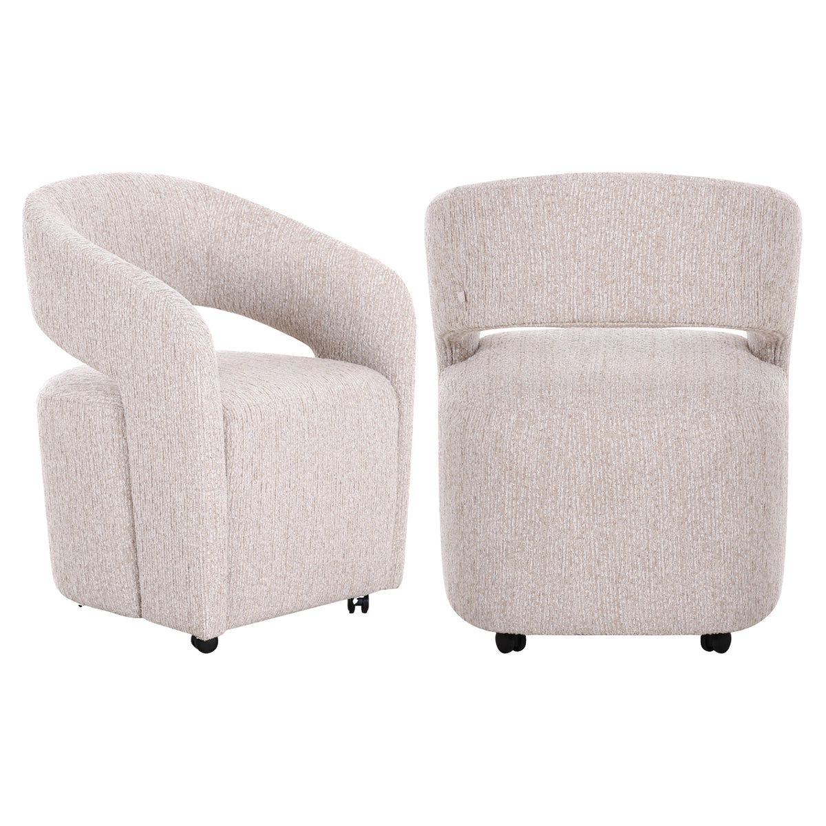 Dining chair Vixen natural linear