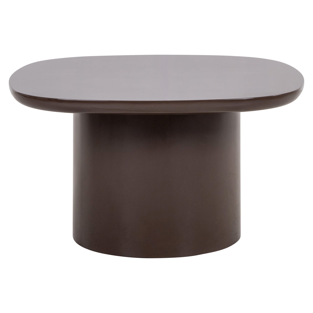 Table d’appoint Almundi marron chocolat