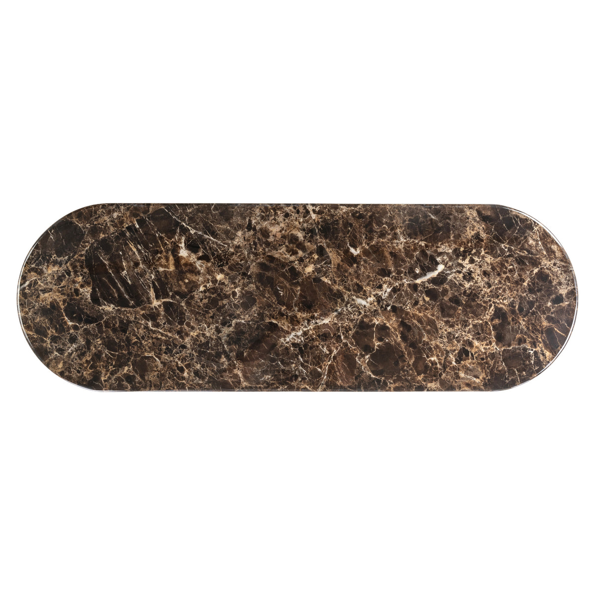 Console Almundi brun chocolat