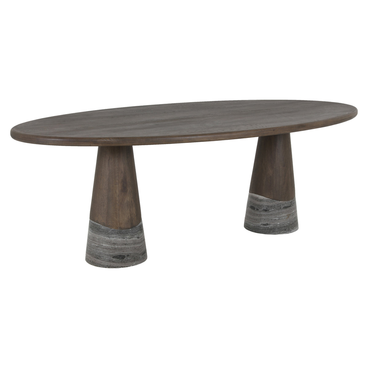 Dining table Harper Smoked charcoal