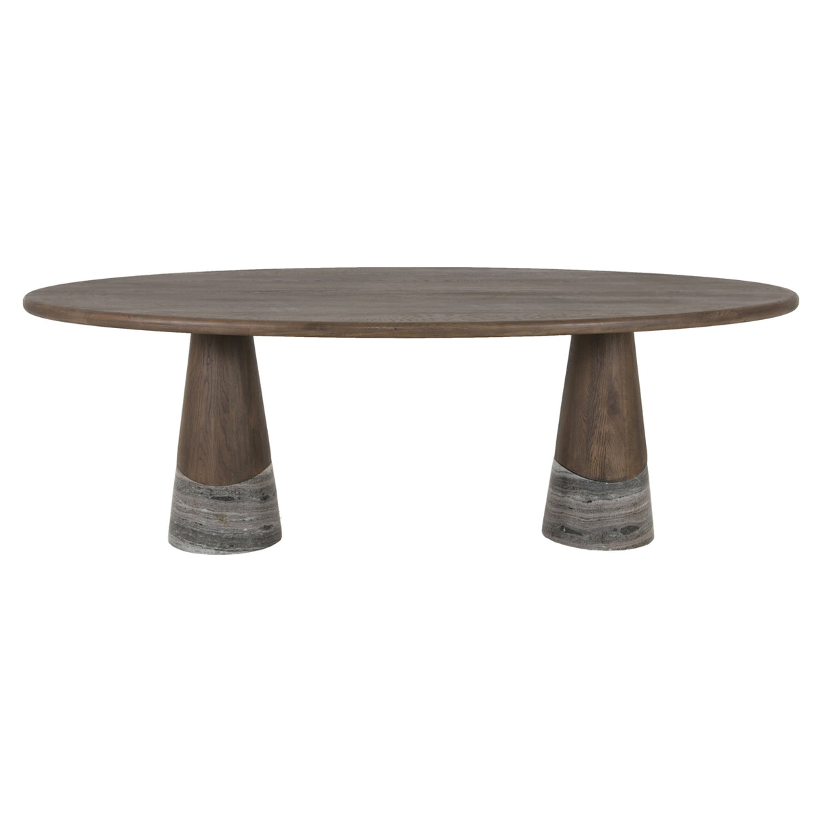 Dining table Harper Smoked charcoal