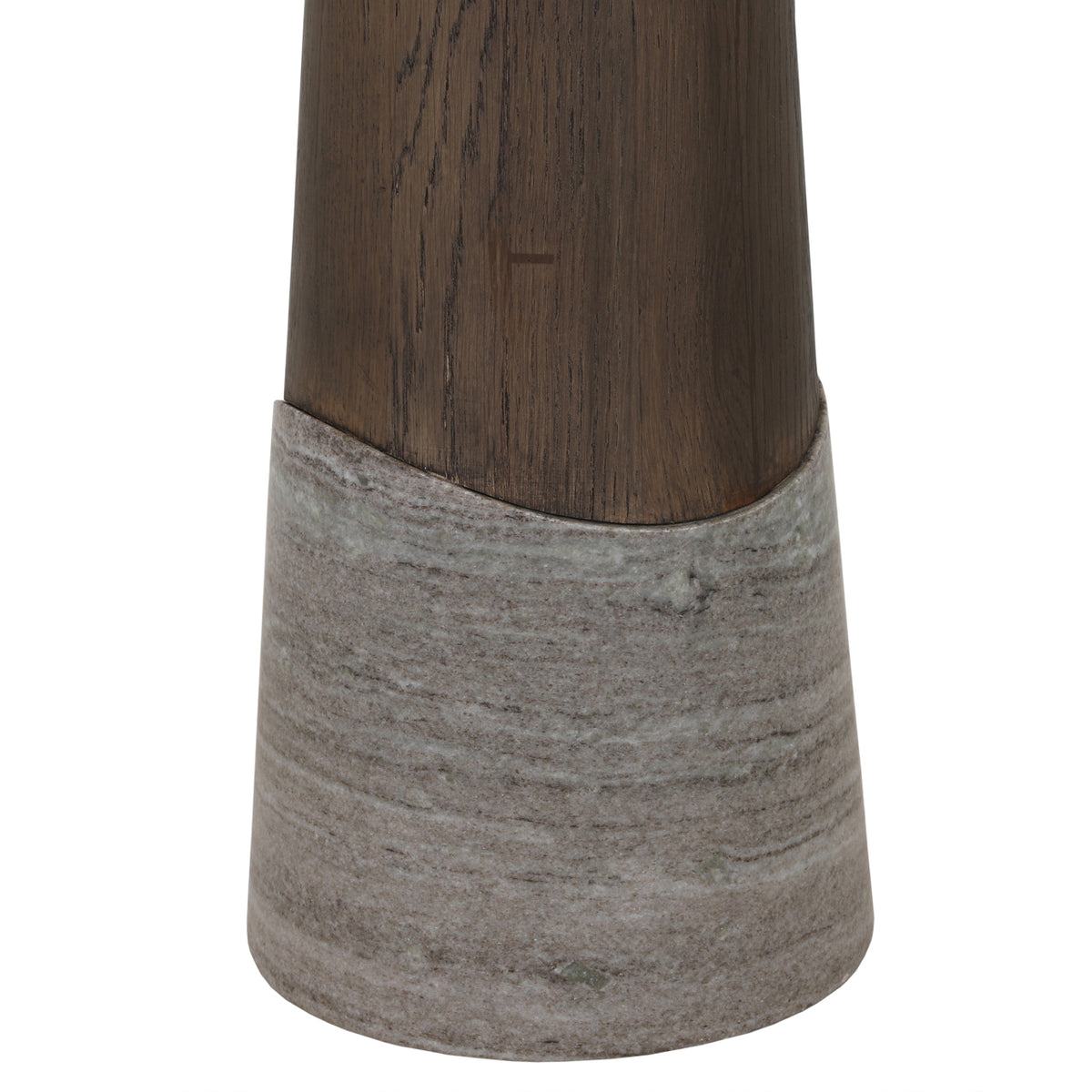 Counter table Harper Smoked charcoal