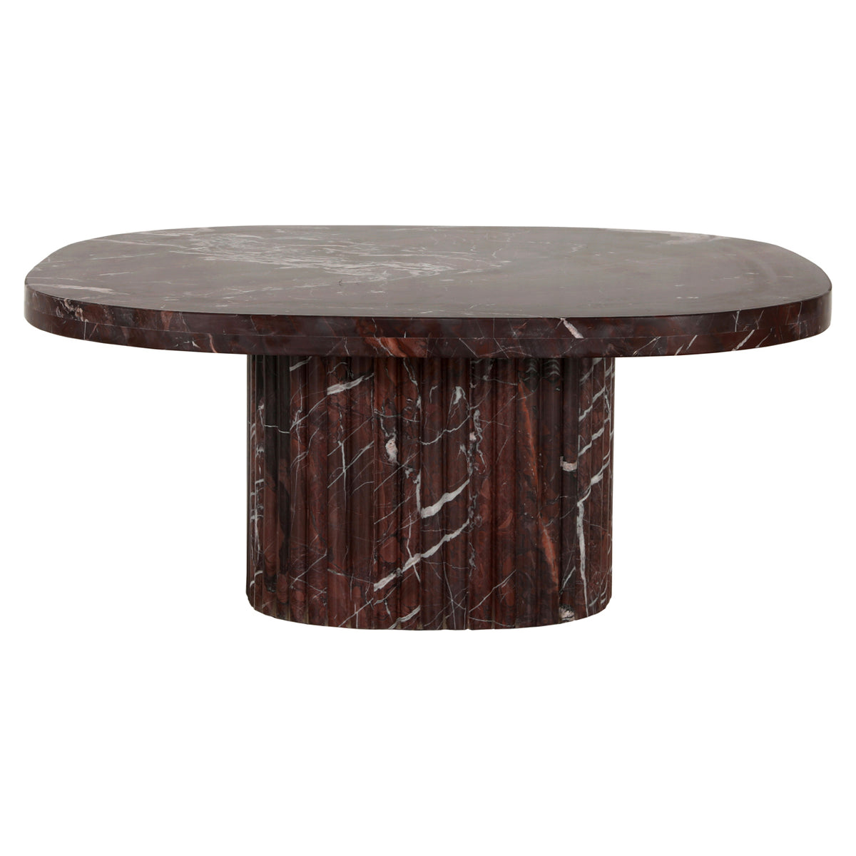 Coffee table Orchid burgundy