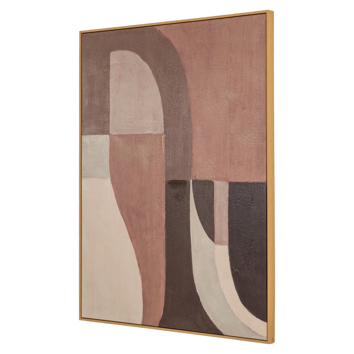 Wandkunst Tatu left brown