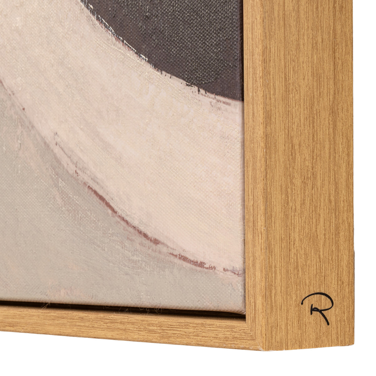 Wandkunst Tatu left brown
