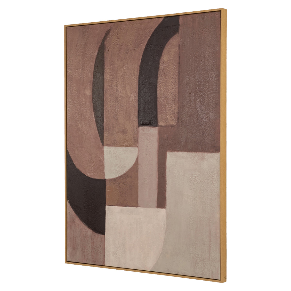 Art mural Tatu droit marron