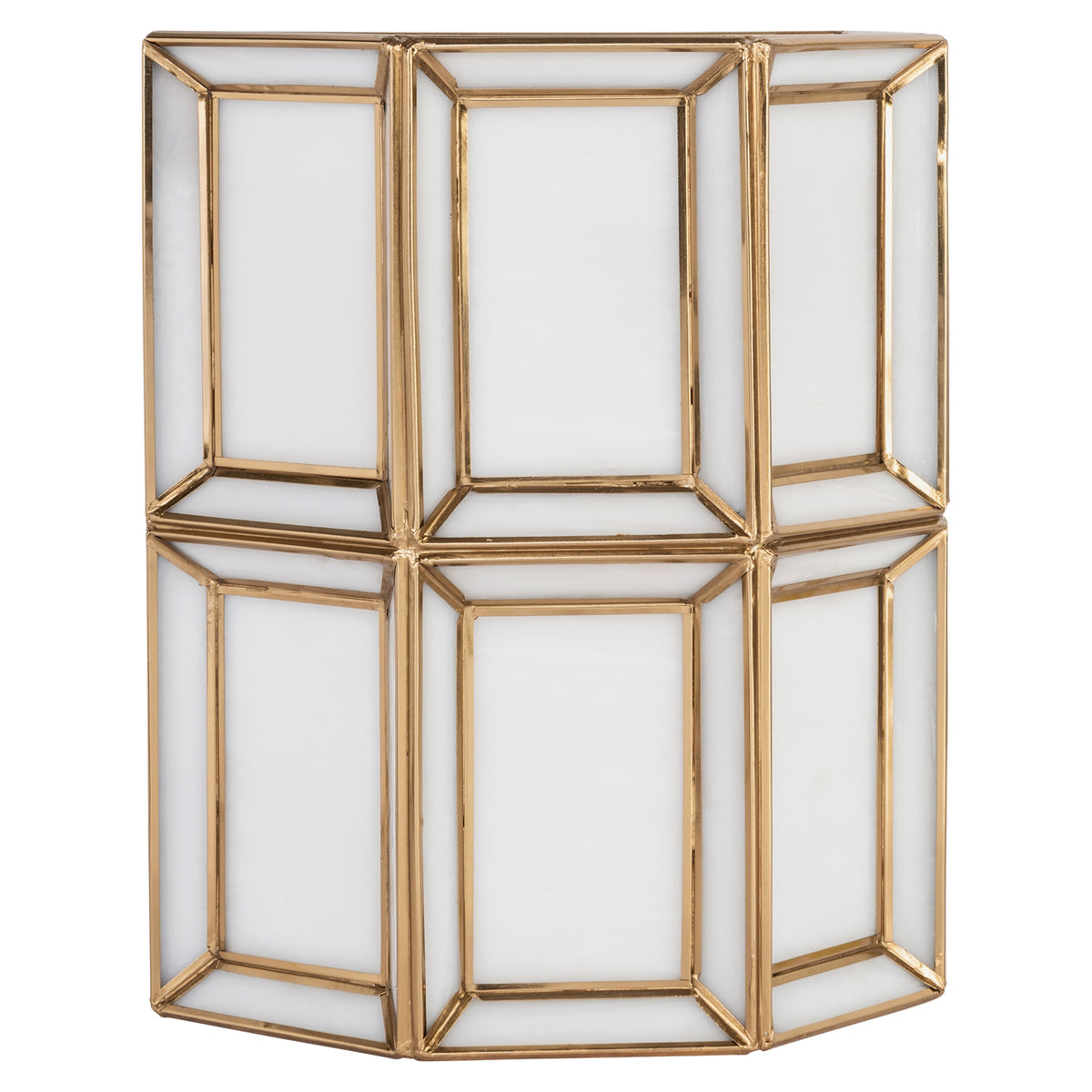 Wandlamp Amara brass antique