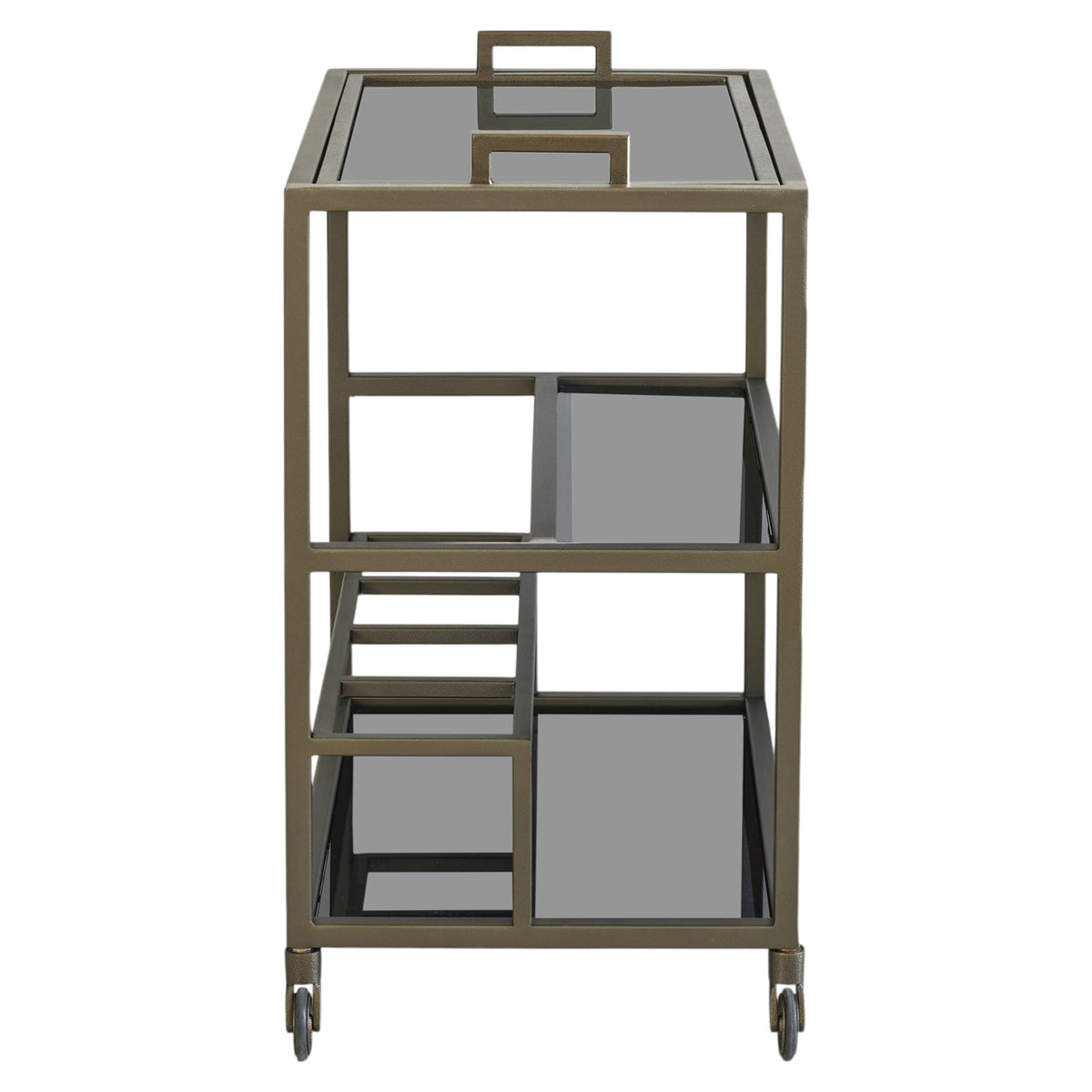 Desserte Ruinart brass antique