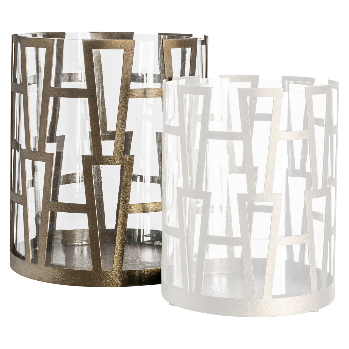 Windlicht Shandy brass antique big