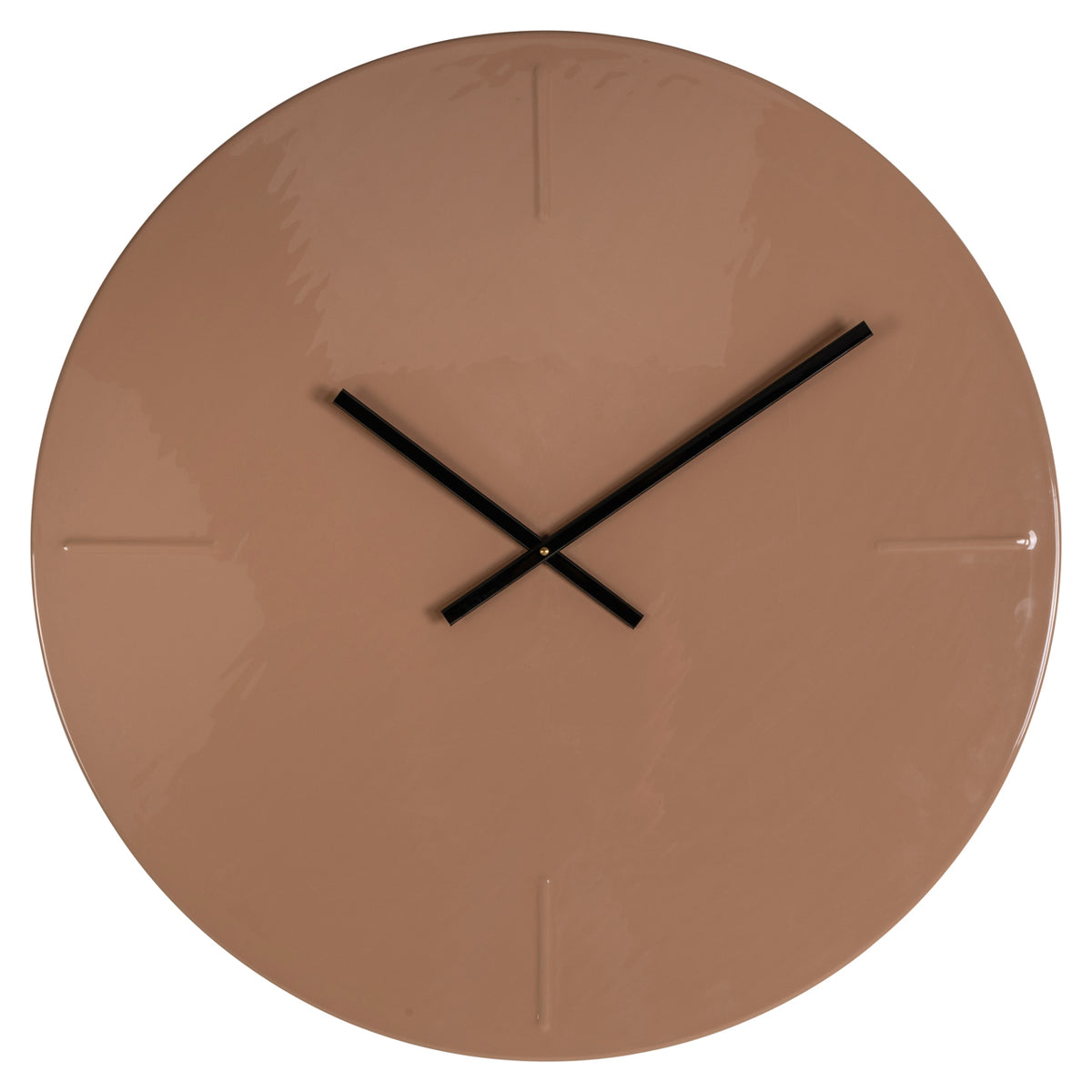 Elles clock mocha mousse