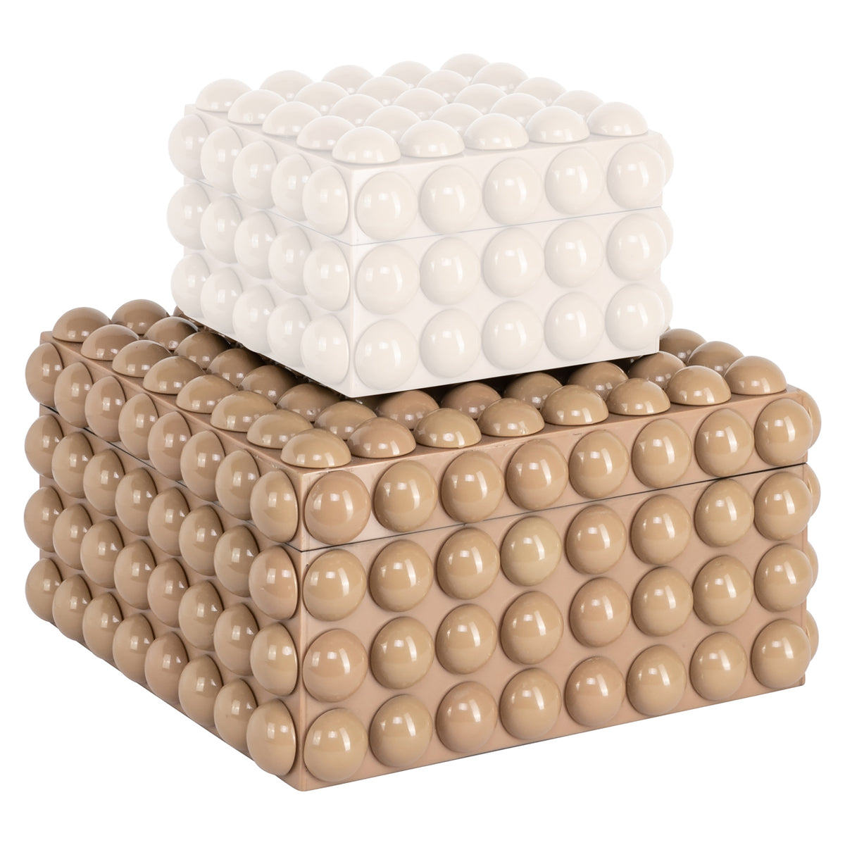 Aufbewahrungsbox Ash beige groß