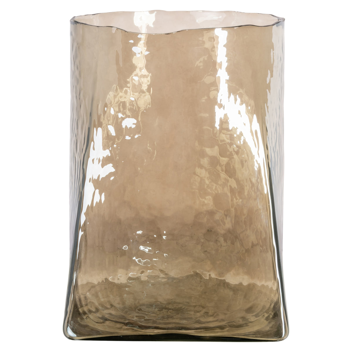 Vase Elara rauchfarben klein