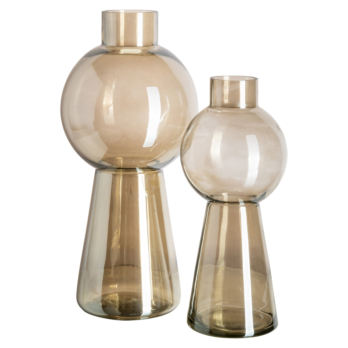 Vase Sera fumé grand