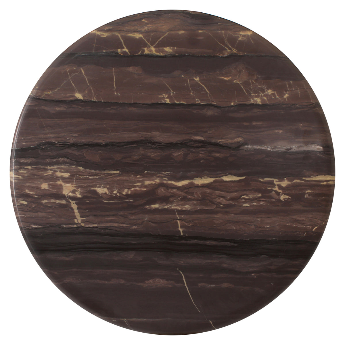 Table basse Menton burgundy (Set of 2)