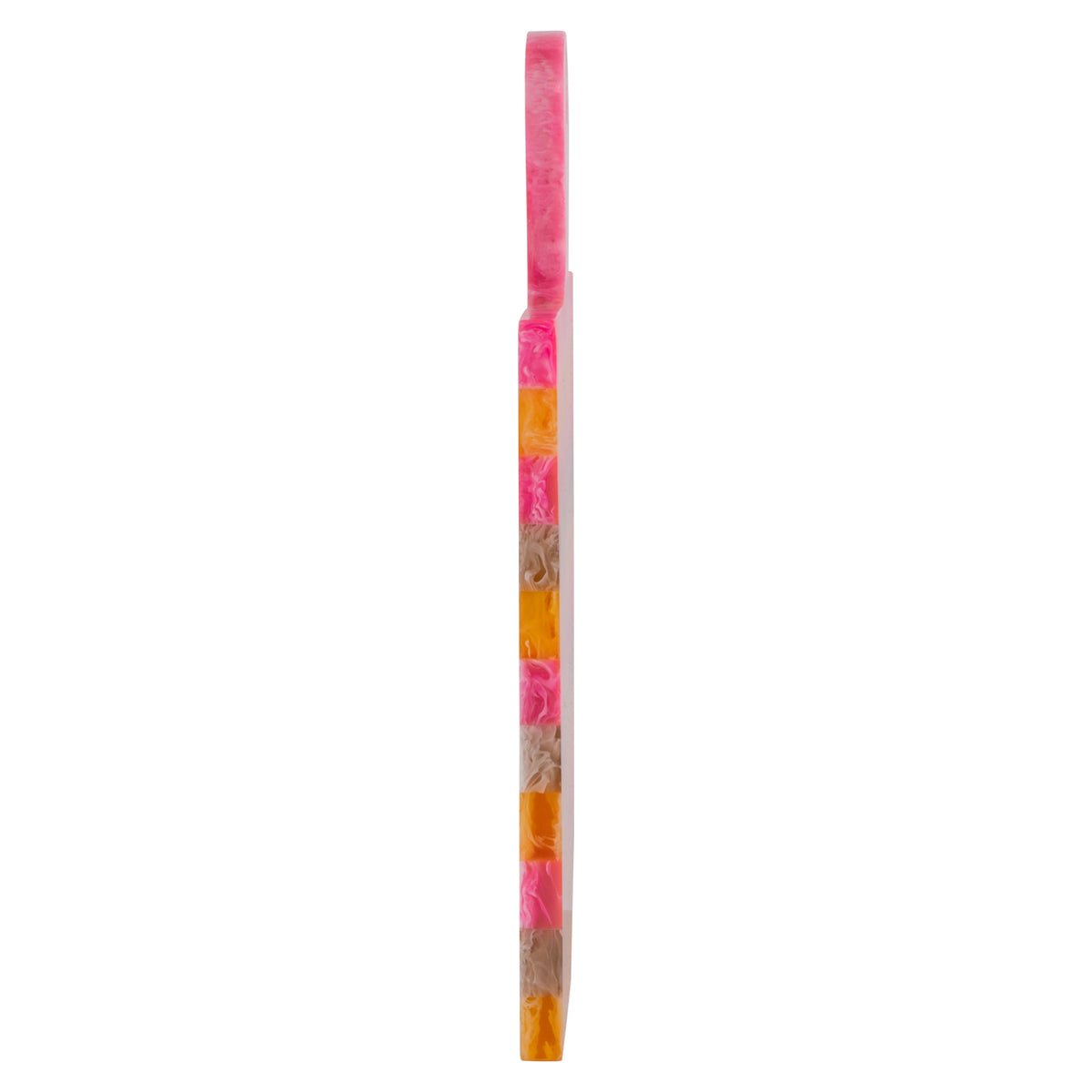 Serviertablett Cindy pink/orange - kleines Servierbrett