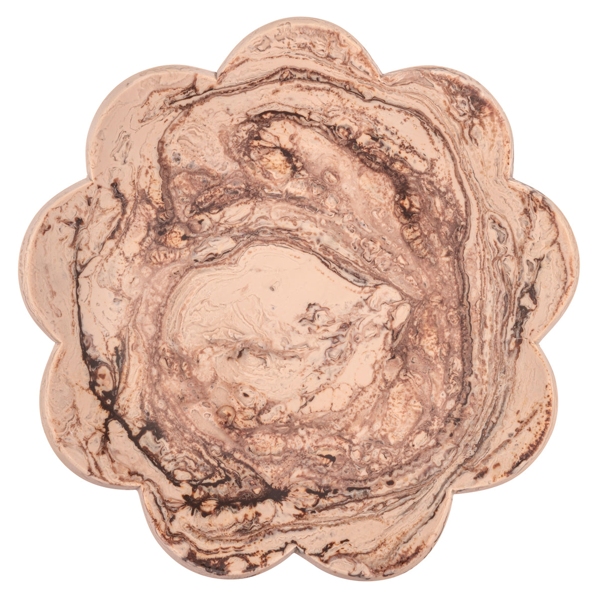 Coupe Peony chocolat brun