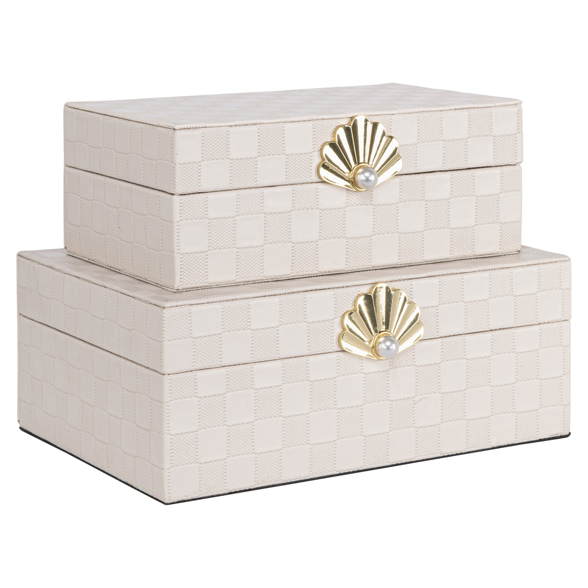 Aufbewahrungsbox Bless elfenbein klein