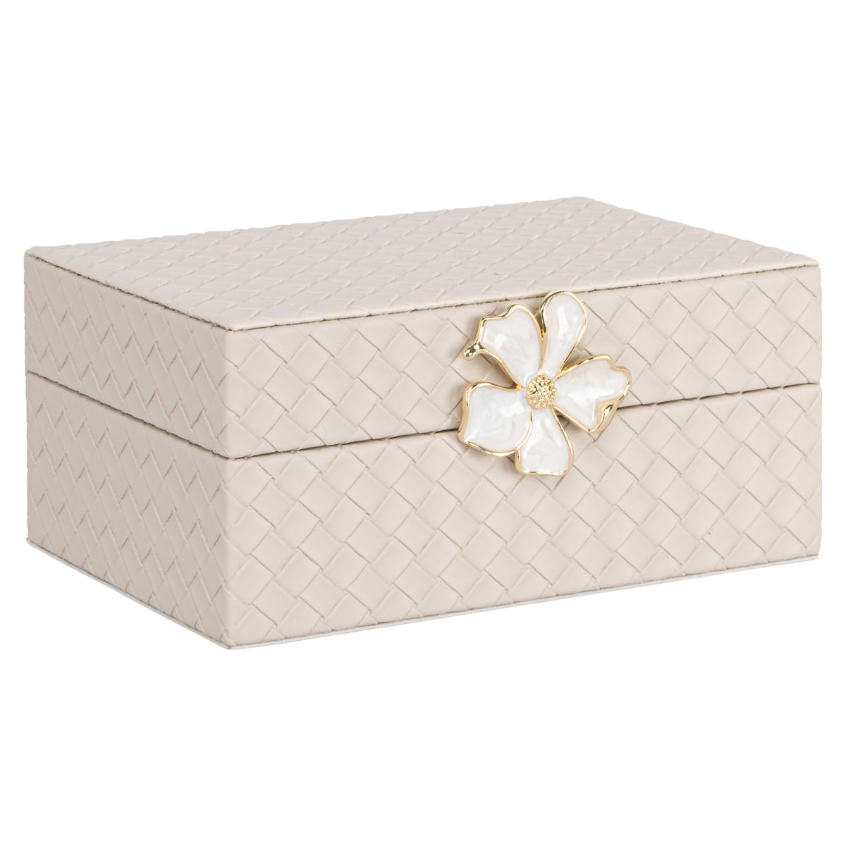 Lillie storage box ivory small