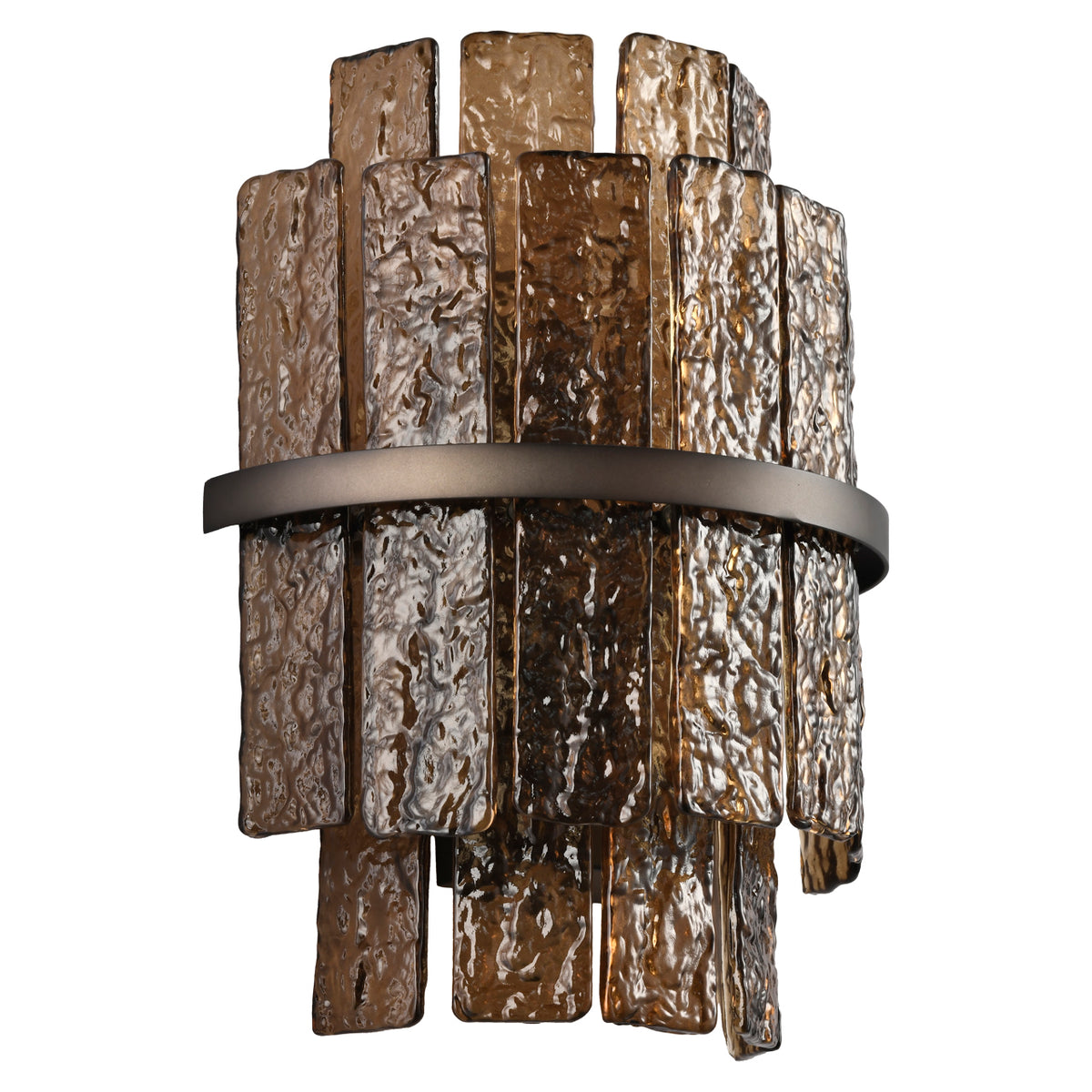 Lumy brown wall lamp