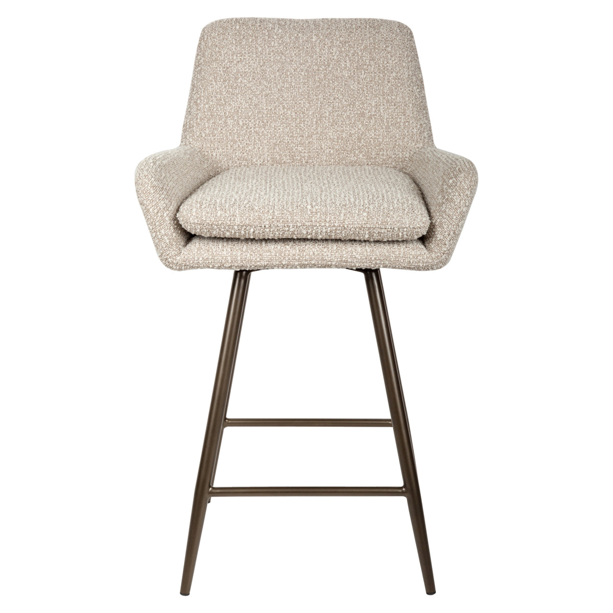 Tresenstuhl Linsey Natural Chunky drehbar (2er-Set)
